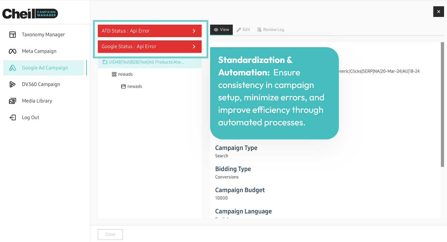 Standardization and Automation